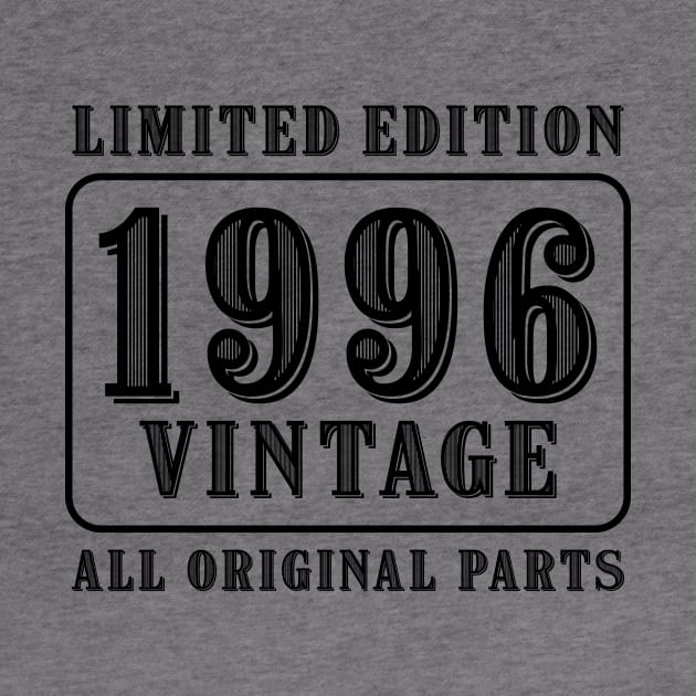 All original parts vintage 1996 limited edition birthday by colorsplash